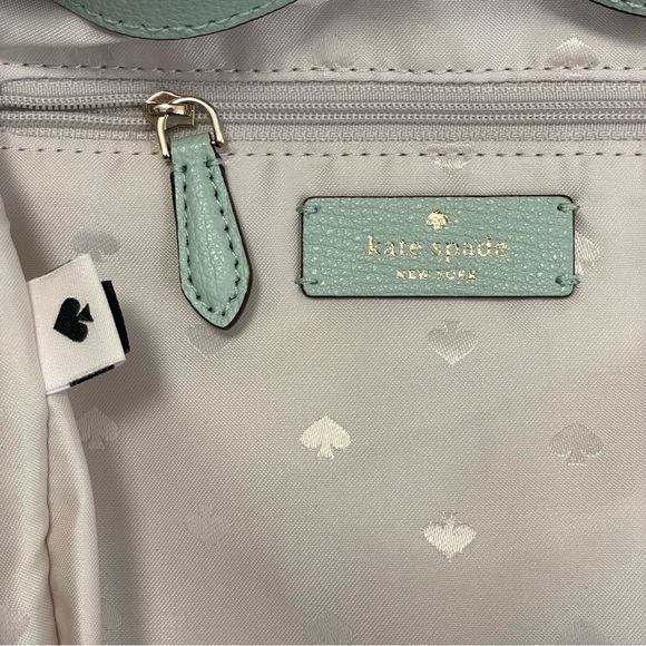 Kate Spade ♠️ “Darcy” Flap Backpack & “Callie” Mulberry Street Leather Wallet - Picture 8 of 16